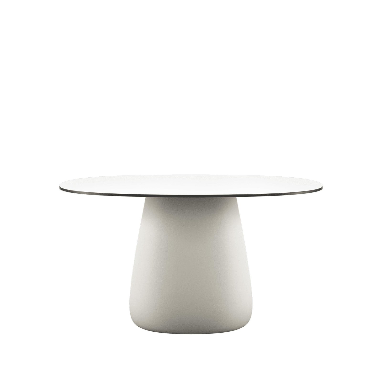 Oval Dining Table COBBLE by Elisa Giovannoni for Qeeboo