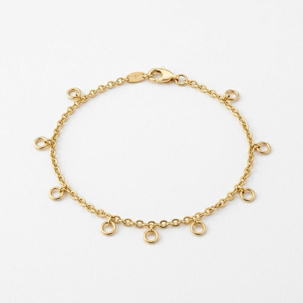 Charm Cable Chain Bracelet