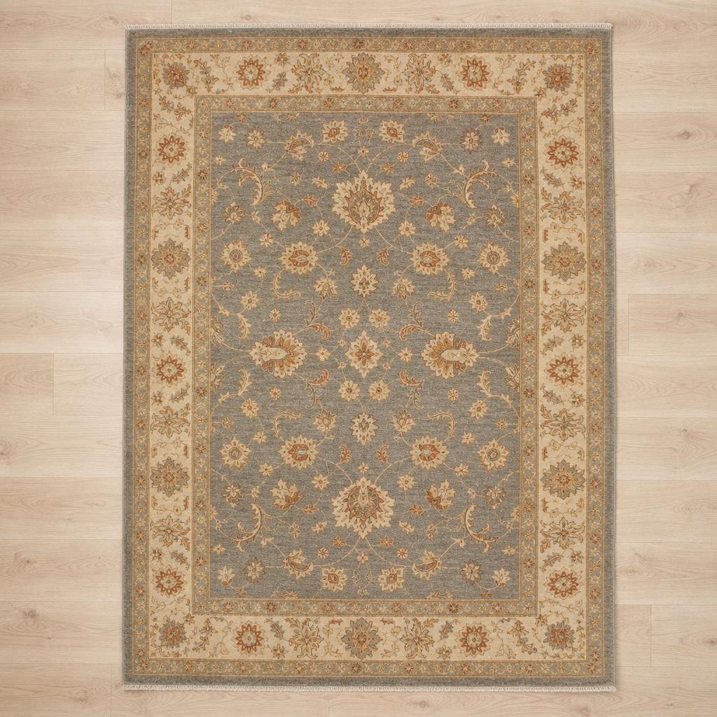 Grey Ziegler Rug 4' x 6' 2